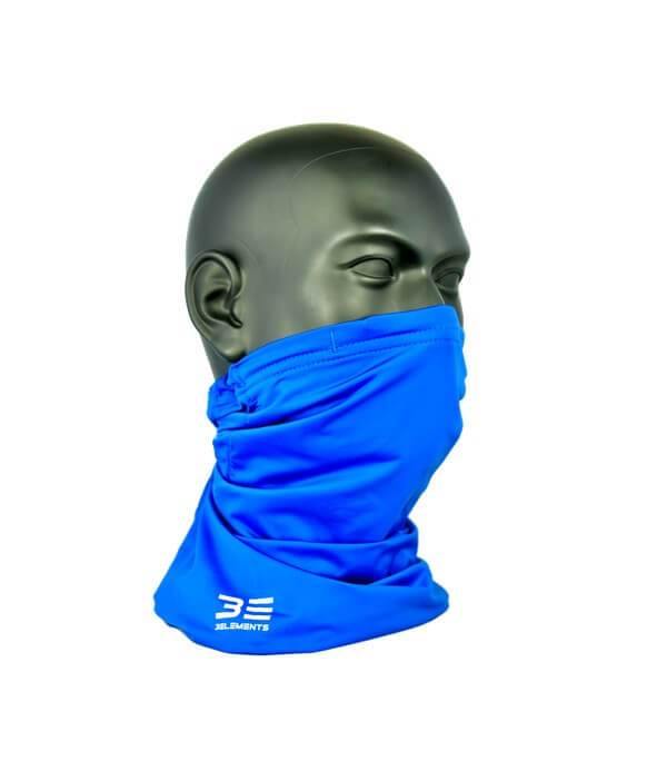 Three Elements Air Filtering Scarf Blue Side